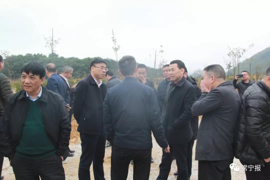 1月31日,耒阳市副市长陈宁率考察团到我市考察生态环境修复工作