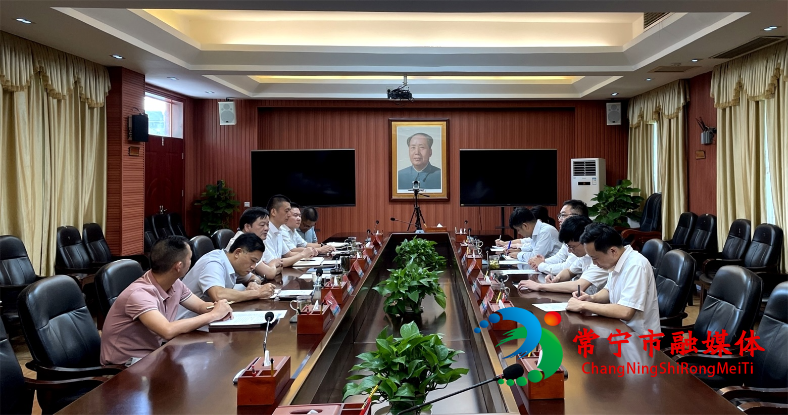 吴乐胜会见兴业银行衡阳分行行长黎超