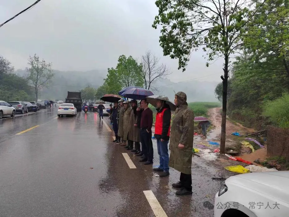 水口山镇筑牢清明安全防线人大代表在行动