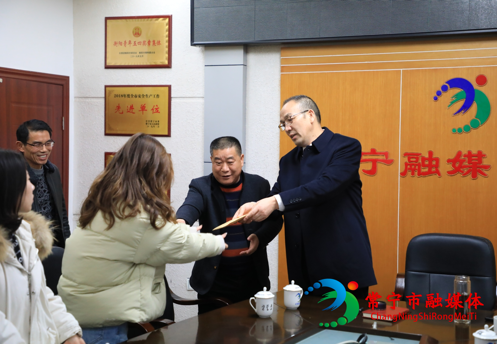 刘达祥到市融媒体中心看望慰问一线新闻工作者