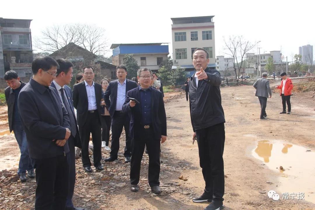 刘达祥调研西一环(南段)项目配套工程建设