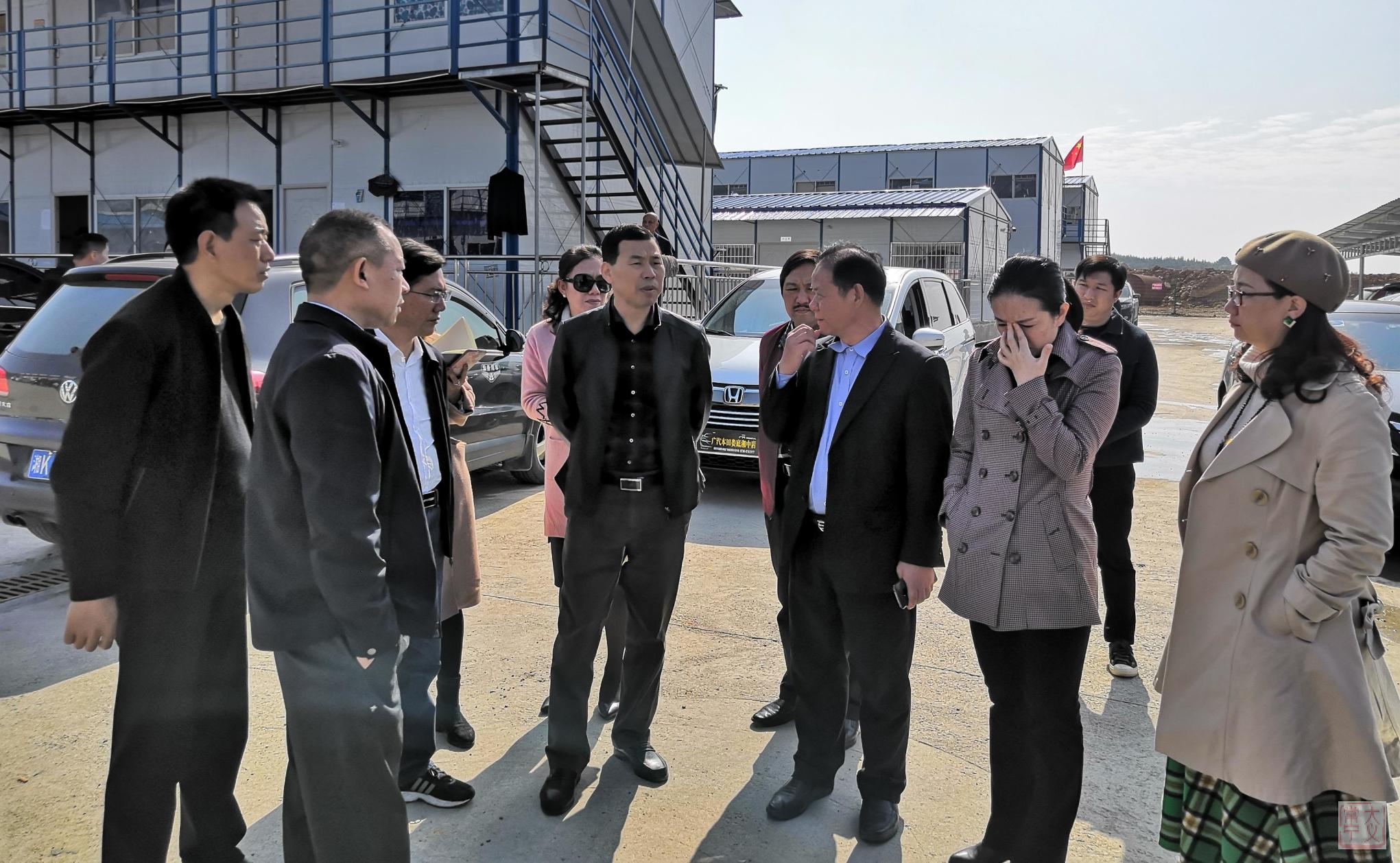 团到我市考察学习湘南纺织产业基地承接产业转移工作,常宁市领导段鸣